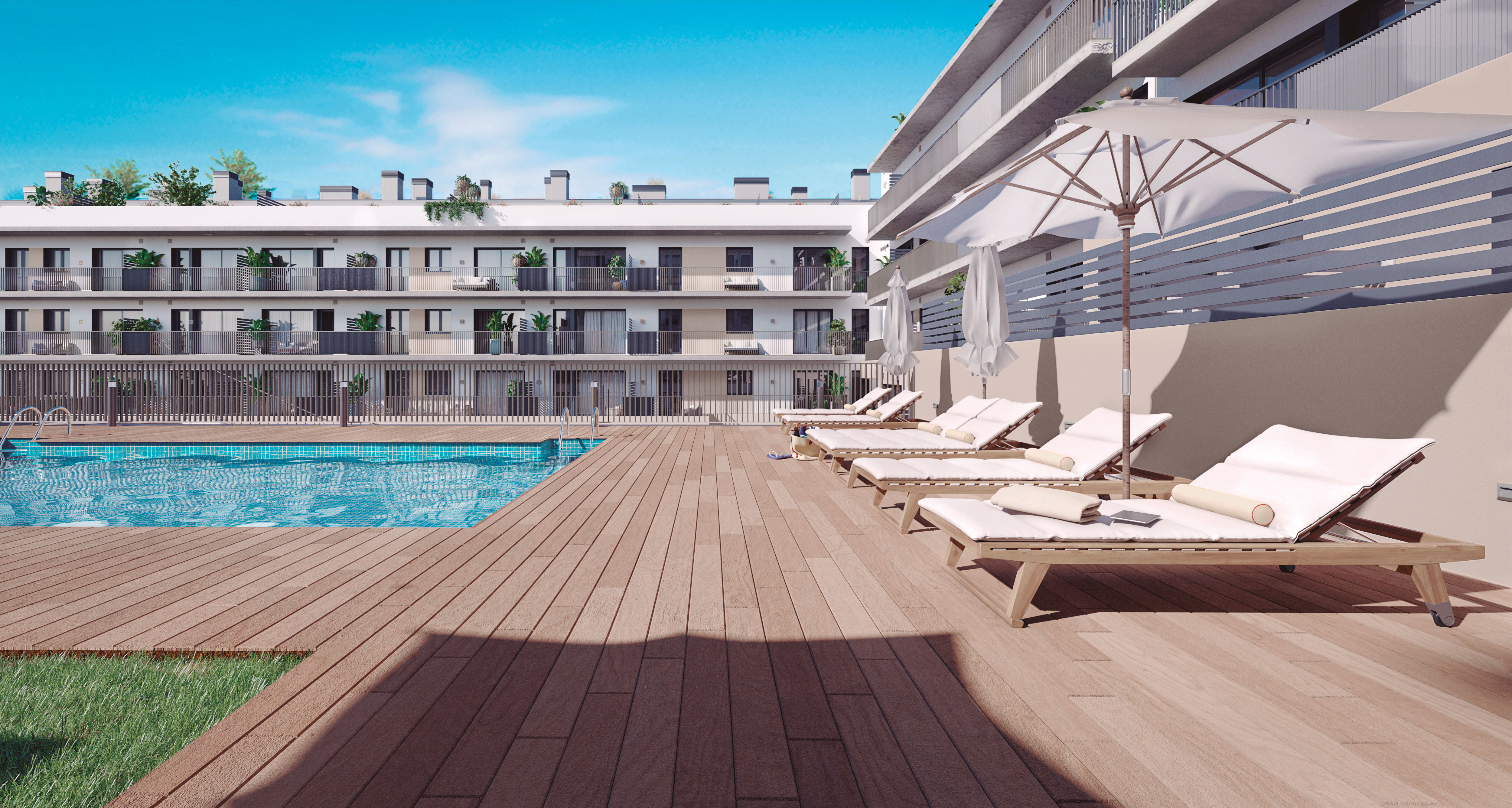 vernet exterior piscina