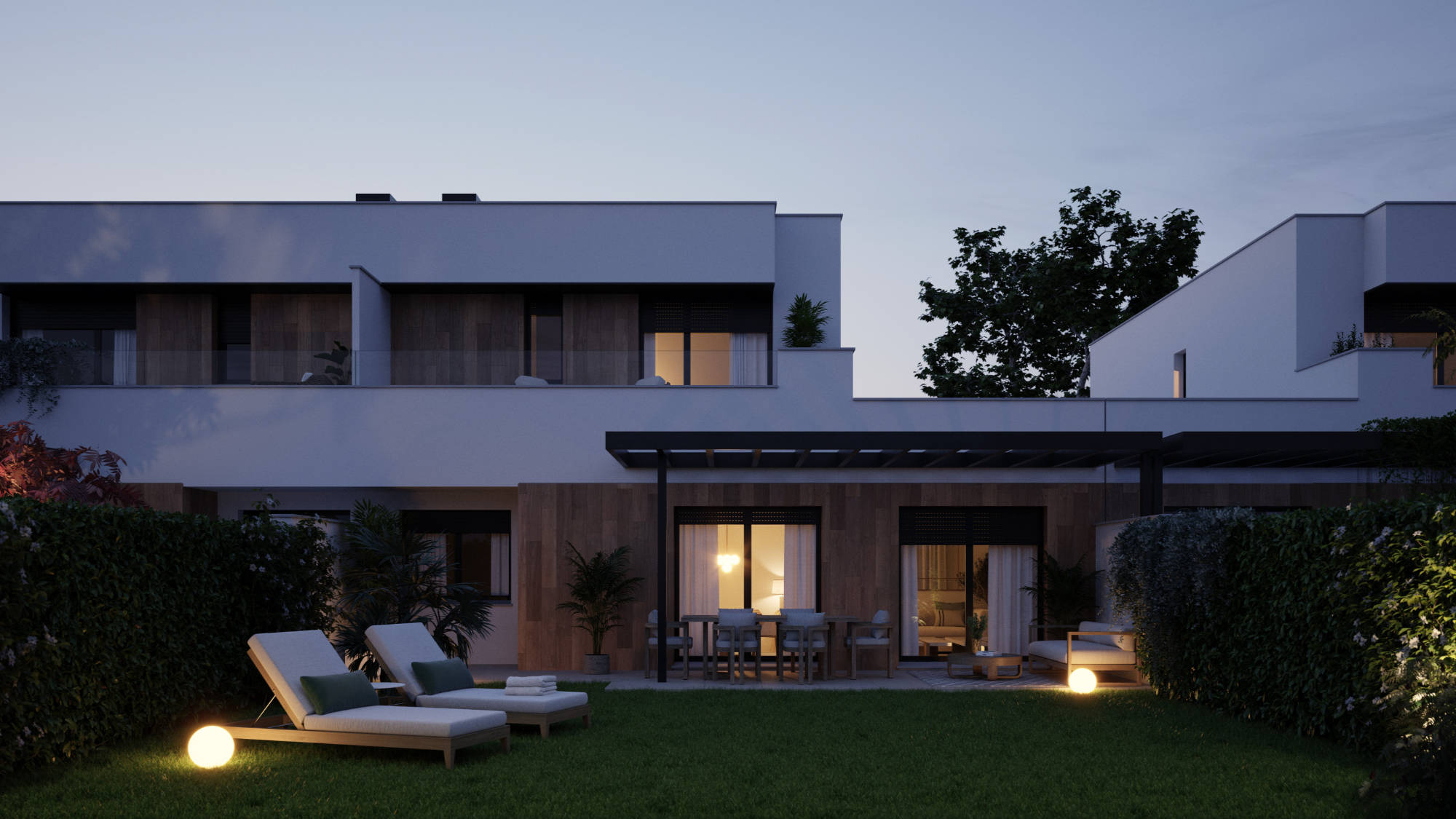 imagen terraza noche